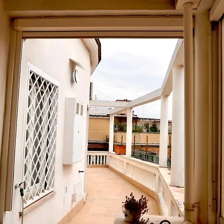 Entire Flat At Last Floor In Piazza Bologna Apartment Rome