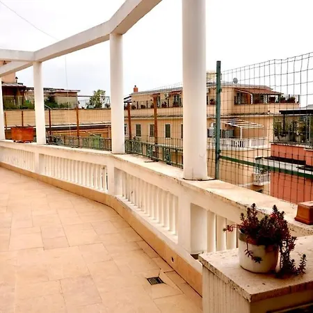 Entire Flat At Last Floor In Piazza Bologna Roma