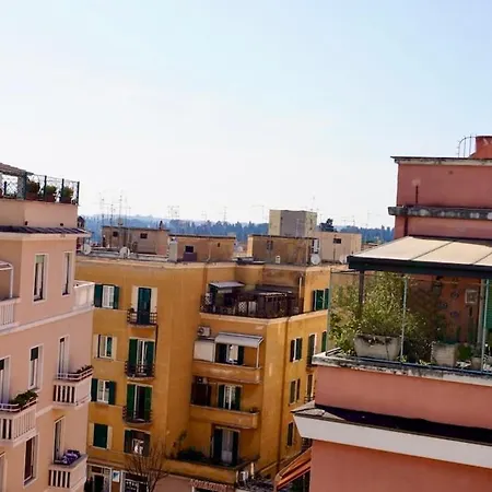 Apartamento Entire Flat At Last Floor In Piazza Bologna Roma